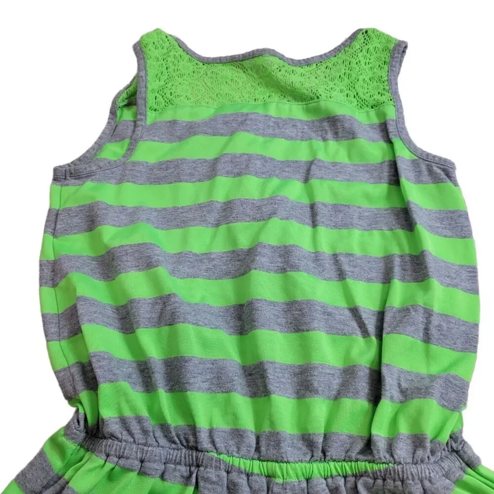 Children's Place stripped romper L10/12